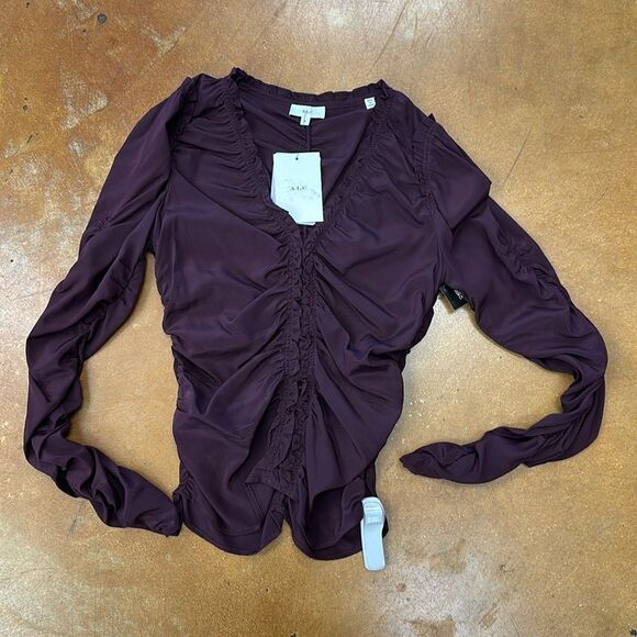 NWT A.L.C. Beckett Top M 8 - Picture 1 of 7